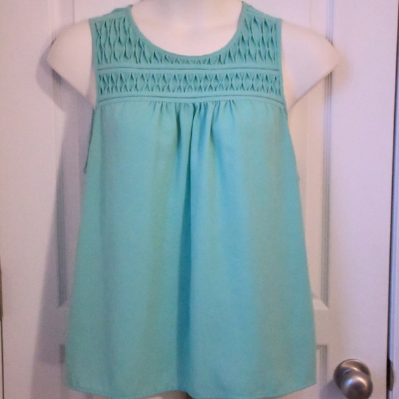 Elle Tops - *final markdown* Elle Ruched Top Teal Tank